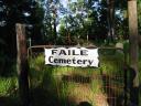 The Faile Cemetary in Failetown, Alabama
